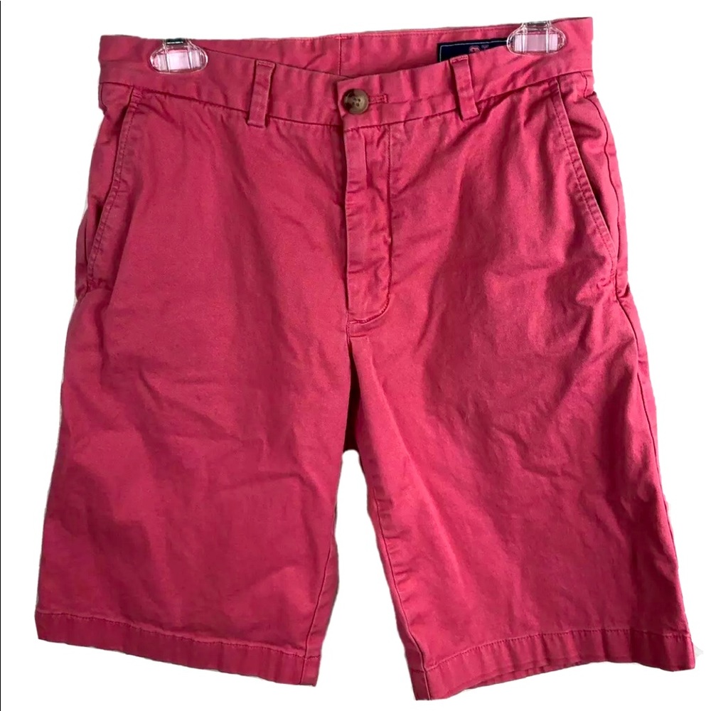 Vineyard Vines Pink Stretch Breaker Shorts 30